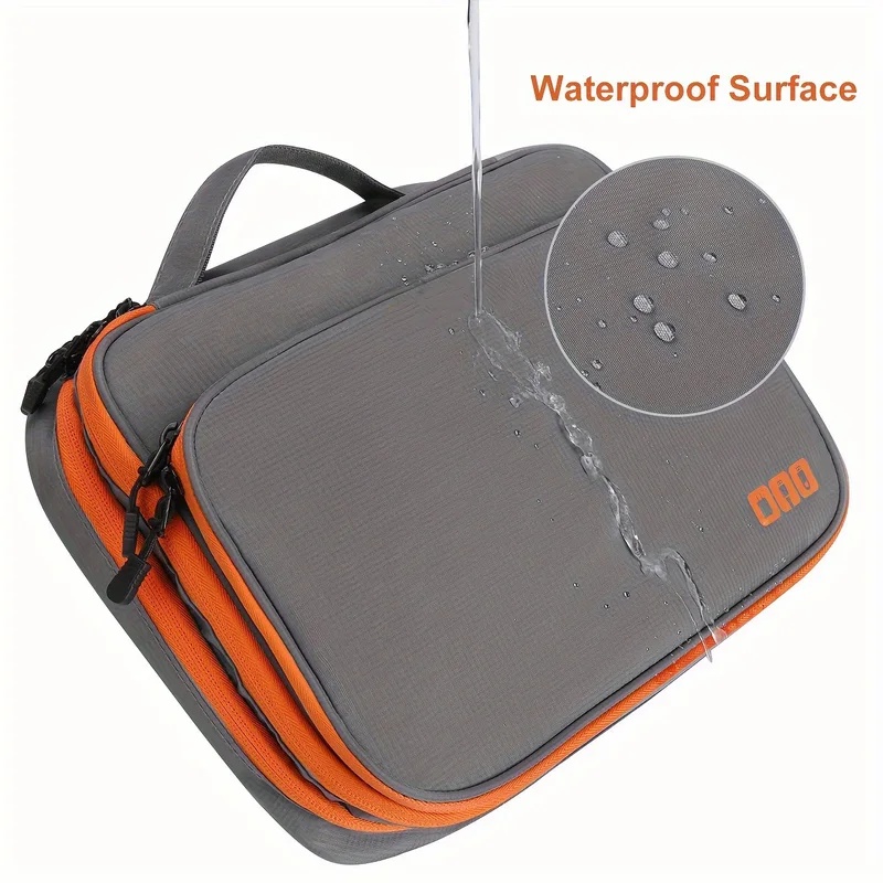 Tech Accessories Case - Estojo organizador eletrónico de várias camadas,