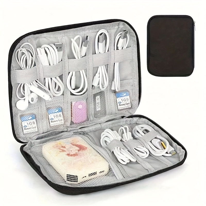 1 unidade: estojo organizador  - Tech Accessories Travel Organizer Pouch avaliação e preço