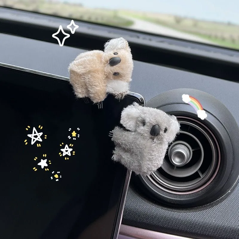 Pelúcia bonito coala decoração - Tech Car Accessories avaliação e preço